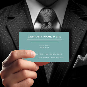 Carte de visite simple