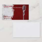 Carte de visite simple (Devant / Derrière)