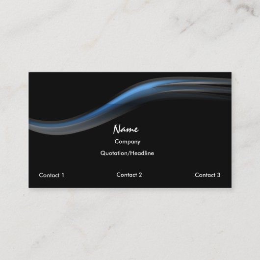 Carte de visite simple (Devant)
