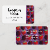 Carte De Visite Simple (Devant / Derrière)