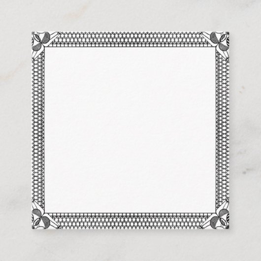 carte de visite simple (Devant)