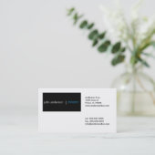 Carte de visite simple (Debout devant)