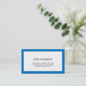 Carte de visite simple (Debout devant)