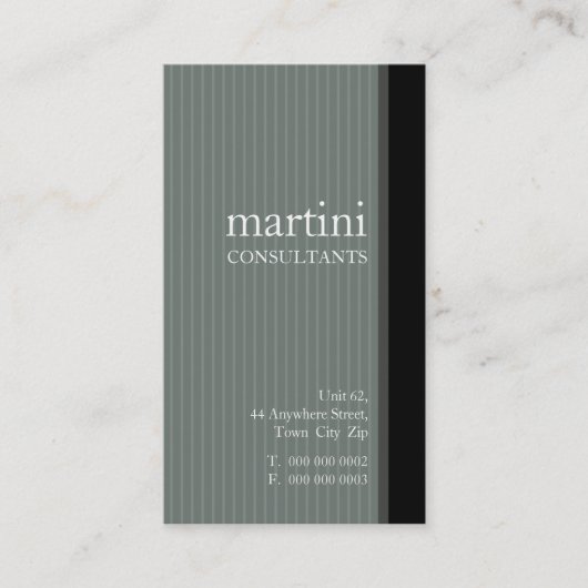 CARTE DE VISITE :: simple 8 (Devant)