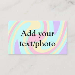 Carte De Visite Simple acrylique pour marbre ajouter votre nom de