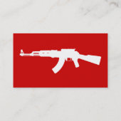 Carte De Visite simple ak47 (Dos)