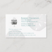 Carte De Visite Simple Basic Professional Ajouter votre Modèle de  (Devant)