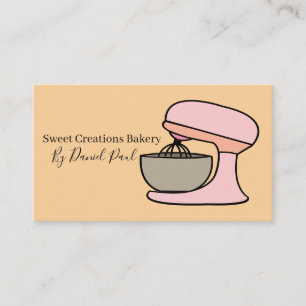 Carte de visite simple boulangerie pâtissier boula