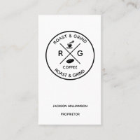 Simple Café Grain et tasse  Logo | Café Artisan