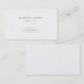 Carte de visite simple de Pearl Unique Attorney at (Devant / Derrière)