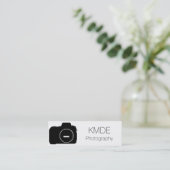 Carte de visite simple de photographie (Debout devant)