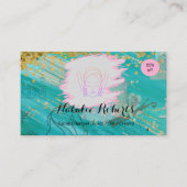 Carte De Visite Simple Elegant Facial Cleanser Foam Gel Cream (Devant)