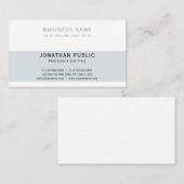 Carte De Visite Simple Élégant Moderne Professionnel d'entreprise (Devant / Derrière)