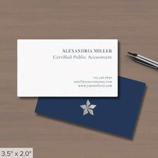 Carte de visite simple élégante professionnelle