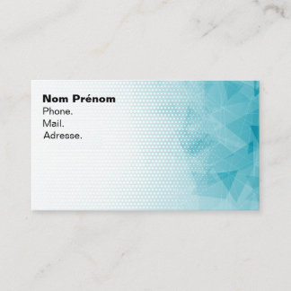 Carte de visite simple et efficace