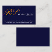 Carte de visite simple et élégant (Devant / Derrière)