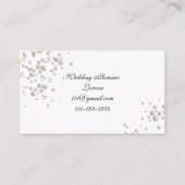 carte de visite simple et élégante perle (Devant)