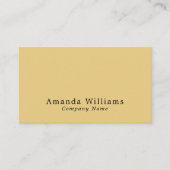 Carte De Visite Simple et minimaliste (Devant)