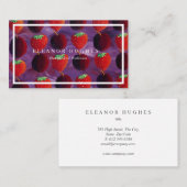 Carte De Visite Simple et moderne (Devant / Derrière)