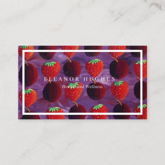 Carte De Visite Simple et moderne (Devant)