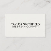 Carte De Visite Simple et moderne (Devant)