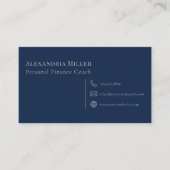 Carte De Visite Simple et moderne (Devant)