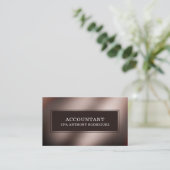 Carte De Visite Simple et moderne (Debout devant)