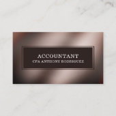 Carte De Visite Simple et moderne (Devant)