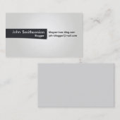 Carte De Visite Simple et net (Devant / Derrière)