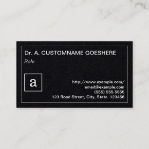 Carte de visite simple et professionnel