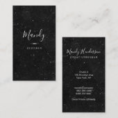 Carte De Visite Simple et tendance / Speckled (Devant / Derrière)