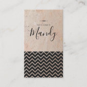 Carte De Visite Simple et tendance / Speckled | Designer Fresh (Devant)