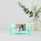 Carte De Visite simple étoile scintille parties scintillant ajoute (Debout devant)