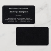 Carte de visite simple, humble et minimal (Devant / Derrière)