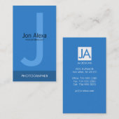 Carte De Visite Simple III (Devant / Derrière)