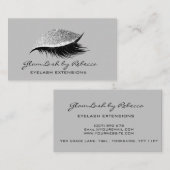 Carte De Visite Simple maquillage Beauté Eyelash Lashes Parties sc (Devant / Derrière)