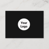 CARTE DE VISITE SIMPLE MINIMAL AJOUTER VOTRE LOGO TEXTE PERSONNALI (Devant)