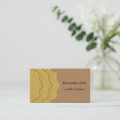 Carte de visite simple minimal propre (Debout devant)