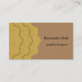 Carte de visite simple minimal propre (Devant)