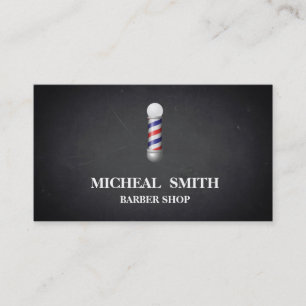 Carte De Visite Simple minimaliste Barber Shop