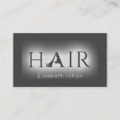 Carte de visite simple minimaliste élégant (Devant)