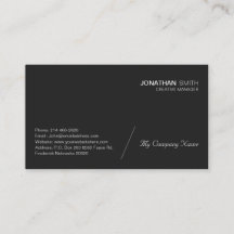 Simple minimaliste, luxe, Premium, noir