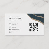 Carte De Visite Simple minimaliste moderne (Devant)