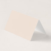 Carte De Visite Simple minimaliste moderne (Dos)