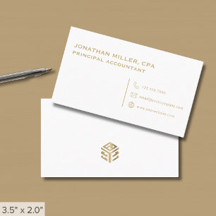 Carte De Visite Simple minimaliste professionnel