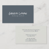Carte De Visite Simple minimaliste simple (Devant / Derrière)