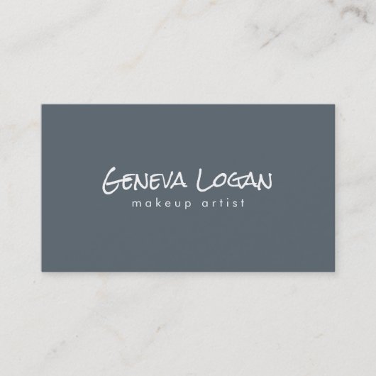 Carte De Visite Simple minimaliste simple (Devant)