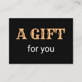 Carte De Visite simple minimum ajouter votre nom adresse texte log (Devant)