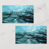 Carte de visite || || simple moderne (Devant / Derrière)