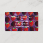 Carte De Visite Simple Moderne (Dos)